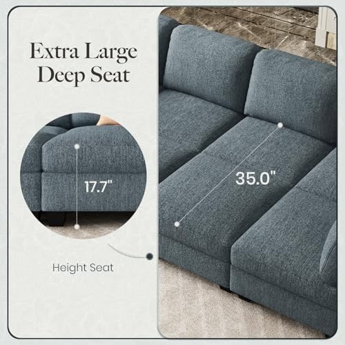 Belffin Modular Cloud Sleeper Sofa Bed - Image 3