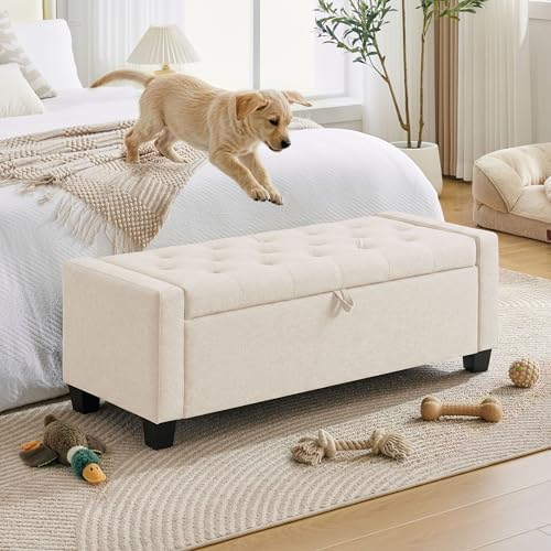 Huatean Home 43" Ottoman with Storage - Image 6