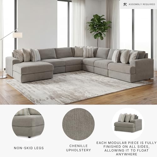 Signature Design by Ashley U-Shaped 7-Piece Sectional - Image 3