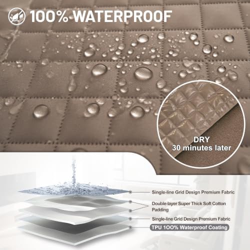 Waterproof Sectional Reclining Couch Covers L Shaped Recliner Sectional Sofa - Image 4