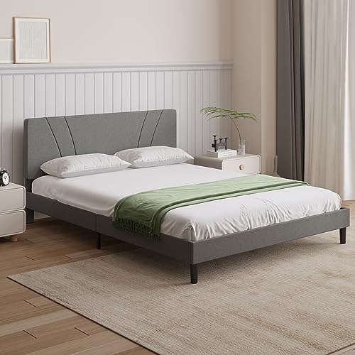 Novilla Full Size Bed Frame No Box Spring Needed by Novilla