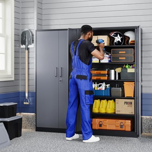 Yizosh Metal Storage Cabinet - Image 6