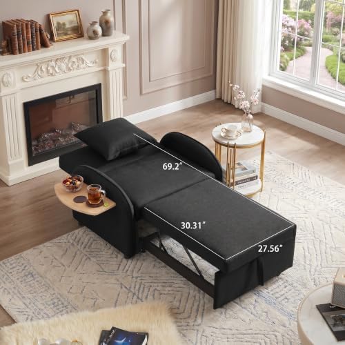 Single Sleeper Sofa Chair Bed - Image 3