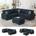 Legend Vansen Oversized Modular Sectional Sofa, U/L‑Shaped Reversible Couch by LLegendVansen
