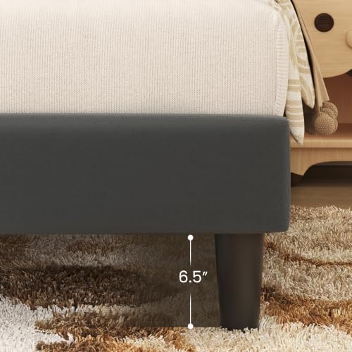 Fluest Twin Bed Frame, Platform Bed Frame - Image 4