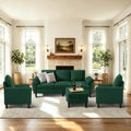 4 Pieces Sectional Couches, Sofa Set and 2 Accent Chairs by Portaforta