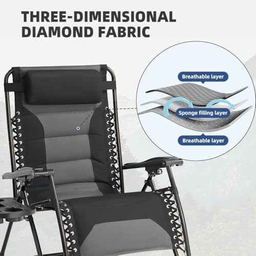 Zero Gravity Chair Oversized Padded Recliner - Image 6