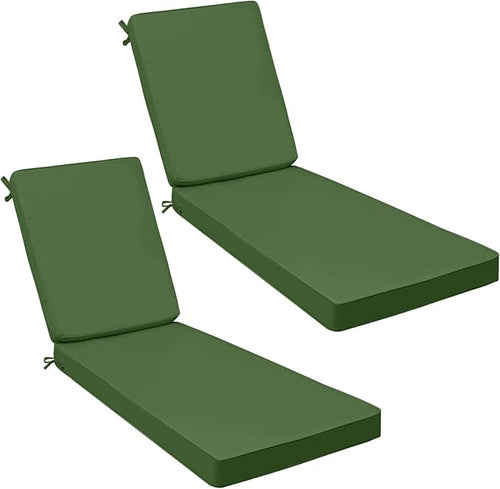 AAAAAcessories Outdoor Chaise Lounge Cushions, Waterproof Patio Furniture by AAAAAcessories
