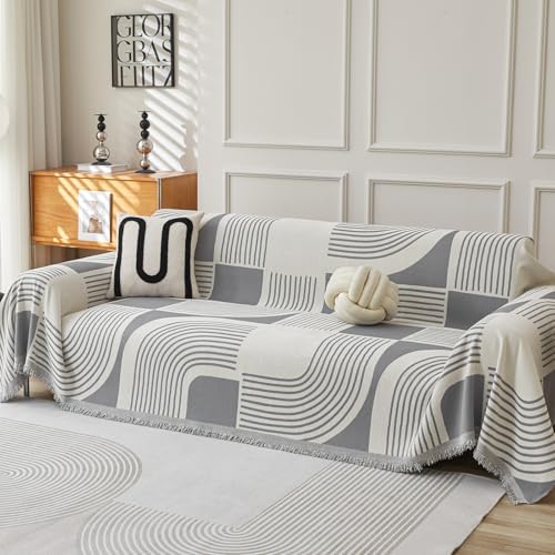 WEYOND Boho Couch Cover, Chenille Sofa Covers Washable by WEYOND