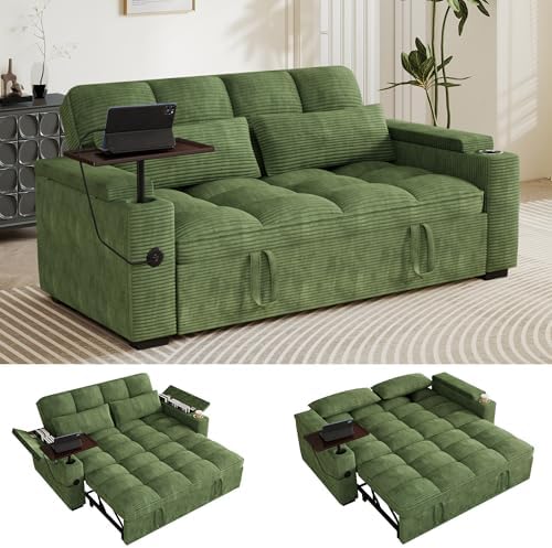 65'' Sleeper Sofa Pull Out Couches by FOCALSWEET