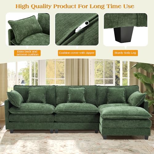 Hanherry Modular Sectional Sofa, Cloud Couch - Image 6