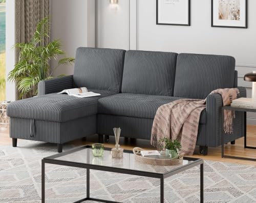 Walsunny 77" Sectional Sleeper Sofa - Image 7