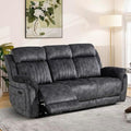 Power Reclining Sofa with Zero Gravity, Adjustable Headrest, Electric Reclining by Neptane