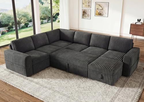 HONBAY Modular Sectional Sleeper Sofa by HONBAY