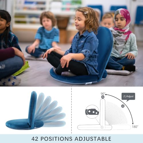 Nnewvante Floor Chair, 42 Position Adjustable Back Support - Image 4