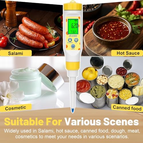 Digital pH Meter for Food Fermentation and Canning, Smart Food pH Tester - Image 2