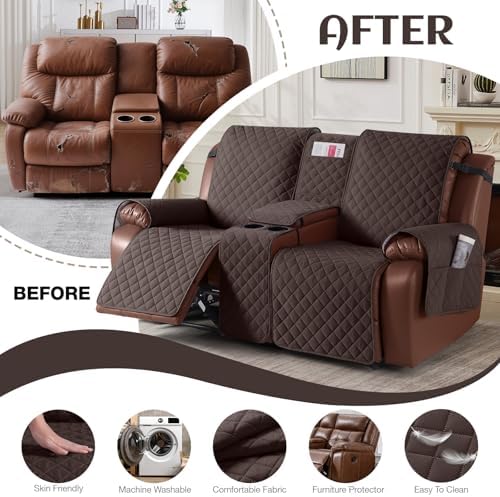 KinCam 100% Waterproof Loveseat Recliner Cover - Image 5