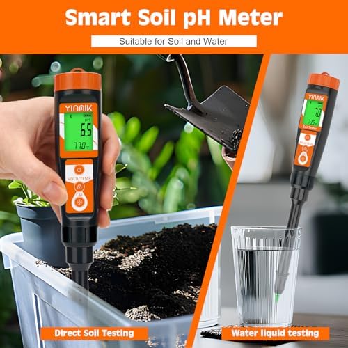 Digital pH Meter for Soil, YINMIK Soil pH Tester for Potted Plants - Image 2