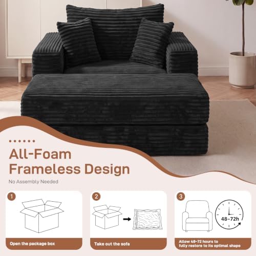 Oversized Chaise Lounge Chair - Image 6