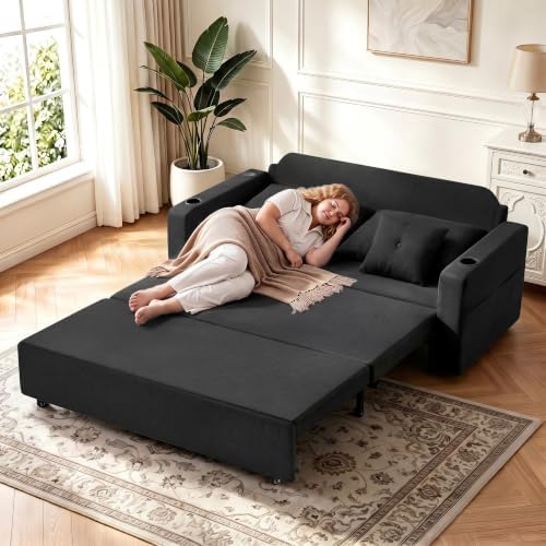 Krcix 3 in 1 Sofa Bed, Loveseat Sleeper - Image 2