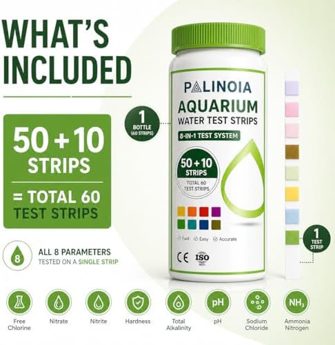 Palinoia 8-in-1 Aquarium Water Test Strips - Image 5