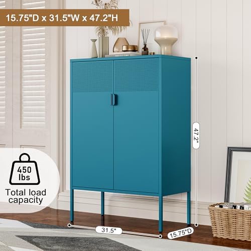 Chshin Metal Storage Cabinet, Kitchen Pantry Storage Cabinets - Image 2