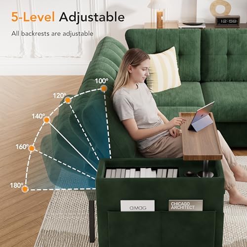 Vipbear 5 Seat Modular Sectional Sleeper Sofa - Image 4