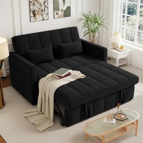 Nebuaegis Sleeper Sofa Bed, 3-in-1 Convertible Pull Out Couch by Nebuaegis