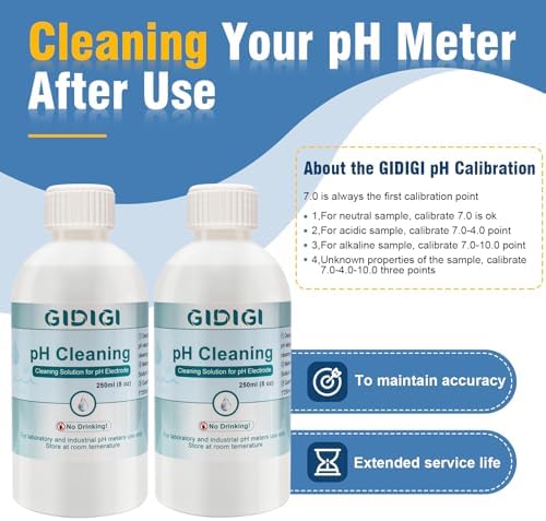 pH Cleaning Solution 250 ml x 2 and pH Electrodes Storage Solution - Image 7