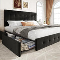Allewie King Size Storage Bed Frame by Allewie
