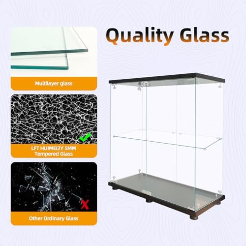 LFT HUIMEI2Y 2-Tier Glass Display Cabinet - Image 4
