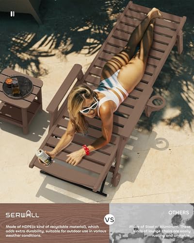 SERWALL HDPE Outdoor Lounge Chair - Image 2