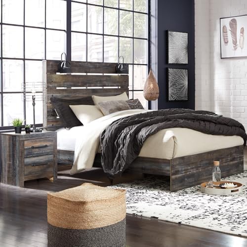 Signature Design by Ashley Drystan Rustic King Size Bed Frame - Image 2
