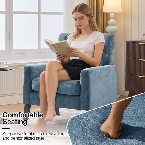 Mid Century Modern Accent Chairs, or Waiting Room - Image 5