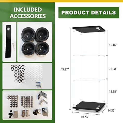 LFT HUIMEI2Y 3-Tier Glass Display Cabinet - Image 2
