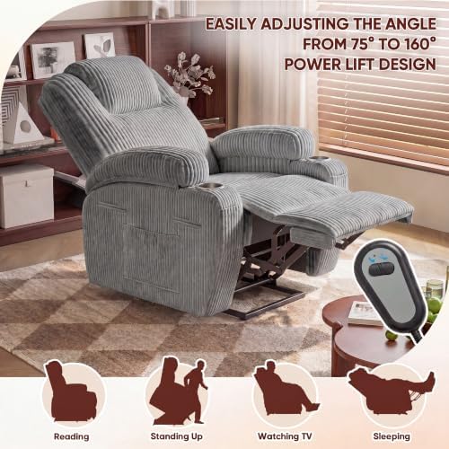 Furmax Power Lift Recliner Chair, Recliner Chair - Image 4