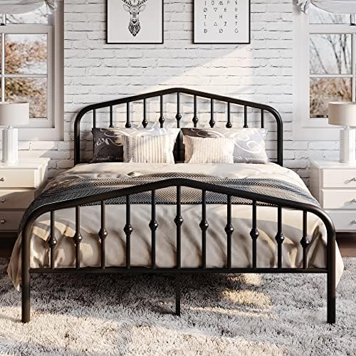 SHA CERLIN Full Size Metal Bed Frame - Image 4