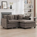 76'' L Shaped Sectional Cloud Couch, Modular Sofas by WUTUTUEE
