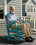 SERWALL HDPE Rocking Chair, Oversized Rocking Chair by SERWALL