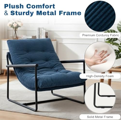 Modern Accent Chair Set of 2, Living Room Chair - Image 6