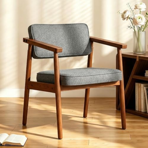 LSSPAID Mid Century Dining Chair Set of 1, Farmhouse Dining Room Chairs by LSSPAID