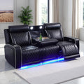 Power Recliner Sofa Couch, Living Room Furniture Sets, Breathing Leather by LYfurniture