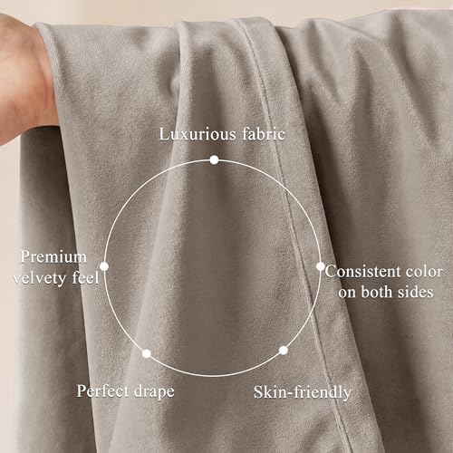 StangH Camel Beige Velvet Curtains Extra - Image 4