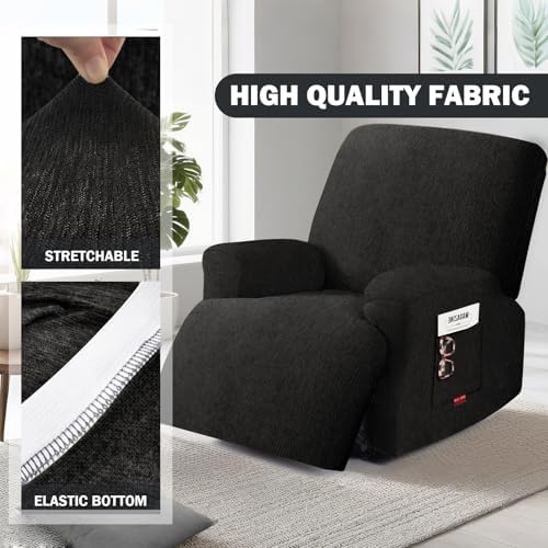 3 Pieces Stretch Recliner Chair Covers - Image 3