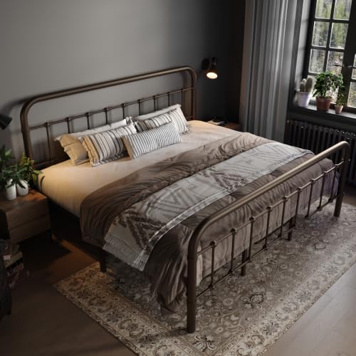 Allewie King Metal Bed Frame - Image 3