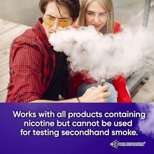 Prime Screen Nicotine Tobacco Cotinine Urine Test Kit - Image 4
