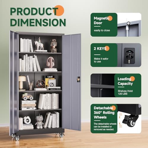 Letaya Metal Garage Storage Cabinets - Image 6