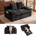 Boneless Couch, 4-in-1 Convertible Sofa Bed, Boneless Loveseat Sleeper by ZIYDILY