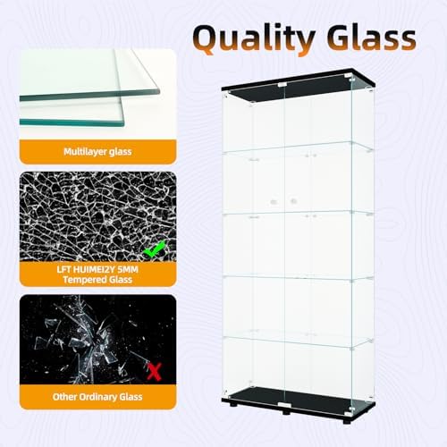 LFT HUIMEI2Y 5-Tier Glass Display Cabinet - Image 4