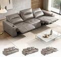 Zero Gravity Electric Recliner Sofas Genuine Leather Couch by BAMOOLI